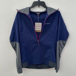 Patagonia Women's Airshed Pro Pullover (Size S/Blue)